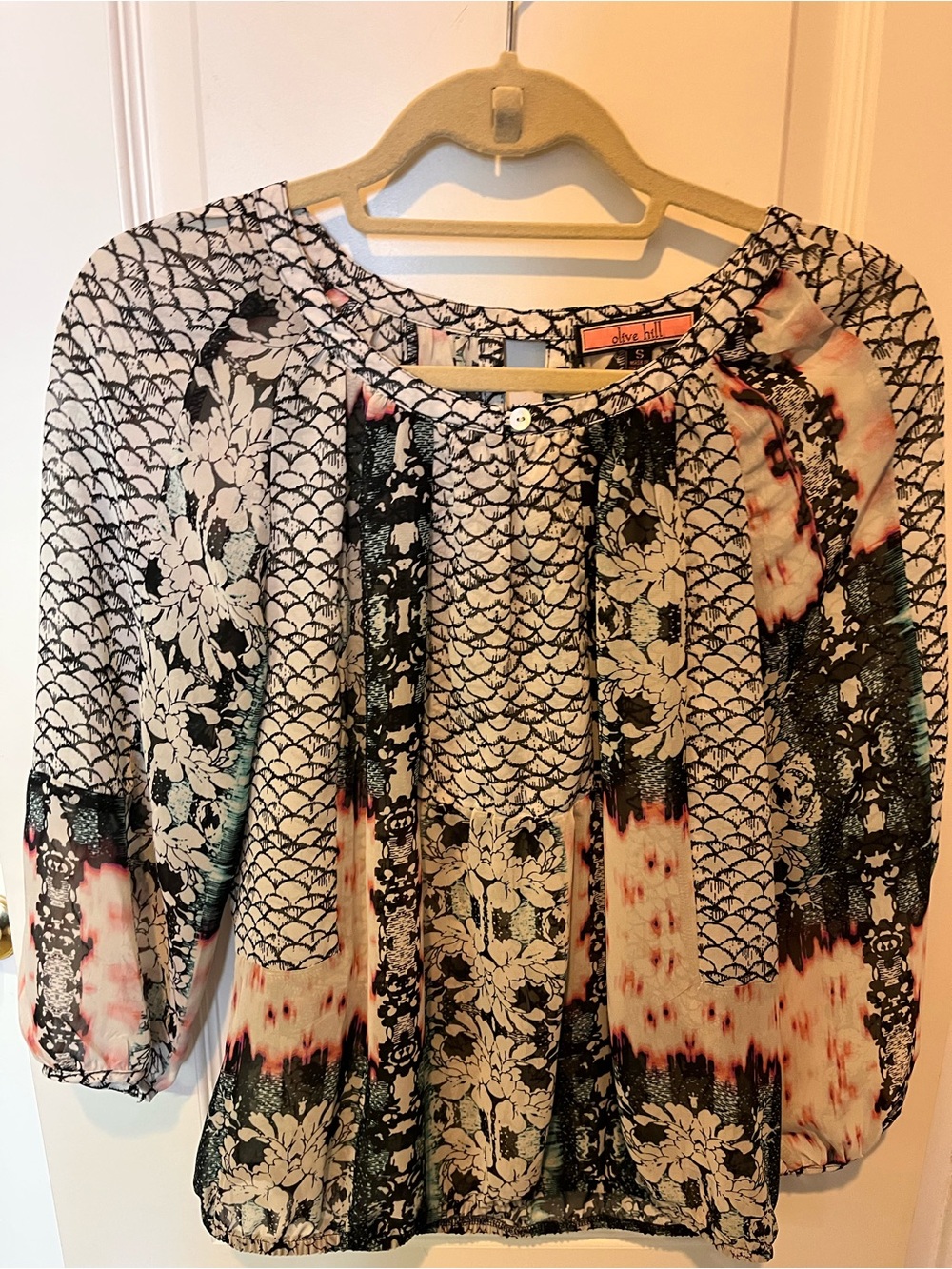 Olive Hill Multicolor Top